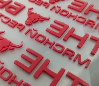 Materiais de silicone de alta densidade