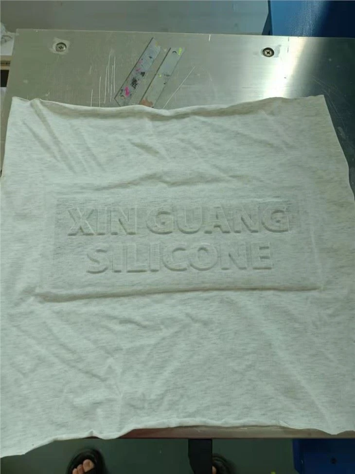 Embossing de tinta de silicone